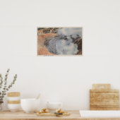 Poster Yellowstone, WYView du cratère du volcan de boue (Cuisine)