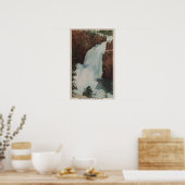 Poster Yellowstone, WYView of Yellowstone River Falls (Cuisine)