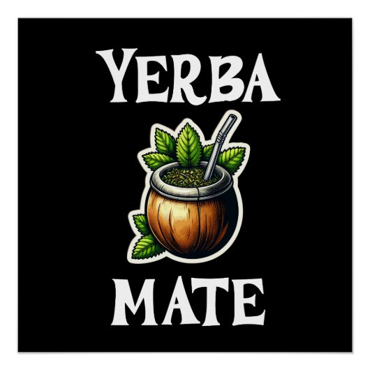 Poster Yerba Mate (Devant)