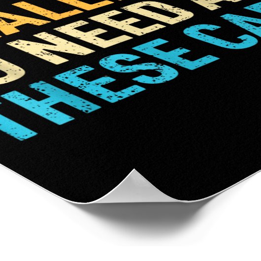 Poster Yes I Really Do Need All These Funny Car Mechanic (Coin)