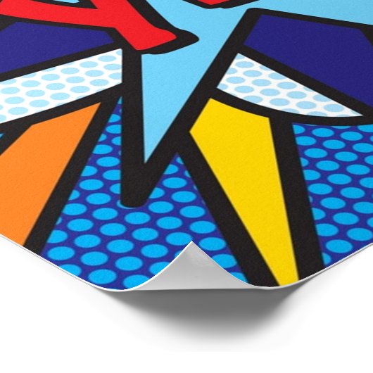 Poster YES Pop Art Comic Book Modern Fun (Coin)