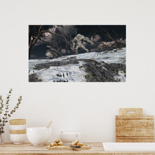 Poster Yeti (Cuisine)