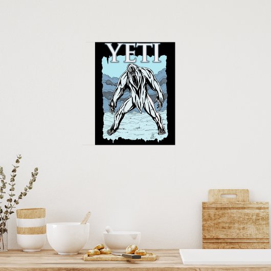 Poster Yeti (Cuisine)