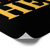 Poster Yeti Ou Pas Je Viens (Coin)