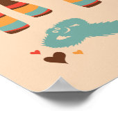 Poster Yeti Romp Adventure Kids Imprimer (Coin)