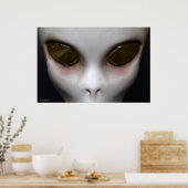 Poster yeux Aliens (Cuisine)