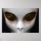 Poster yeux Aliens (Devant)