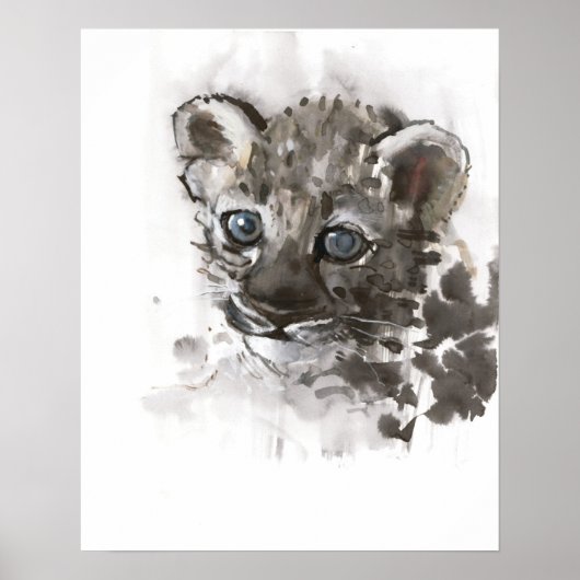 Poster Yeux bleus (Devant)