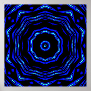 Poster Yeux bleus