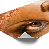 Poster yeux Brown (Coin)
