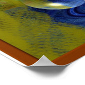 Poster Yeux de Bouddha (Coin)