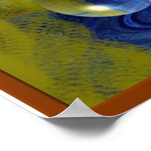 Poster Yeux de Bouddha (Coin)