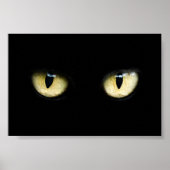 Poster Yeux de chat (Devant)