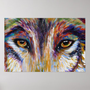 Poster Yeux de loup