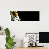 Poster Yeux de tigre (Bureau à domicile)