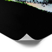 Poster Yeux de tigre motivants (Coin)