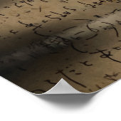 Poster Yeux déplaisants V02 (Coin)