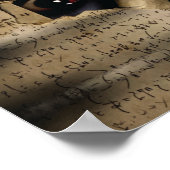 Poster Yeux déplaisants V02 (Coin)