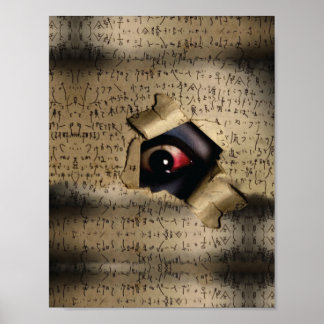 Poster Yeux déplaisants V02