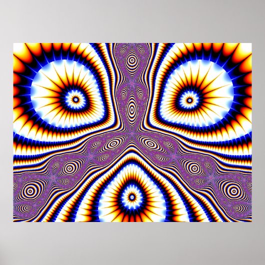 Poster Yeux du chaos I (Devant)