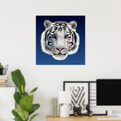 Poster Yeux du tigre (Bureau à domicile)