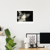 Poster Yeux et collier (Bureau à domicile)