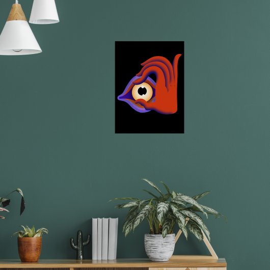Poster yeux ouverts (Salon 1)