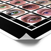 POSTER YEUX #P102 (Coin)