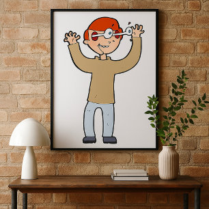 Poster Yeux qui s'échappent