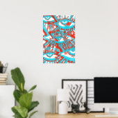 Poster Yeux régénérés (Bureau à domicile)