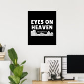 Poster Yeux sur le Ciel - Colossiens 3:2 (Bureau à domicile)