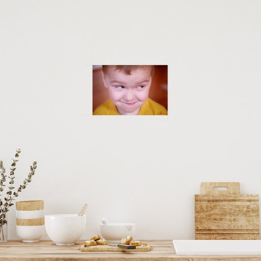 Poster Yeux suspects (Cuisine)