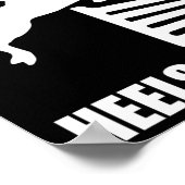 Poster Yeux vers le haut (Coin)