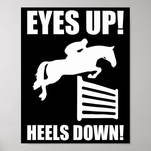 Poster Yeux vers le haut (Devant)