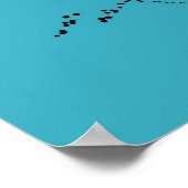 POSTER "YEUX VERTS" (Coin)