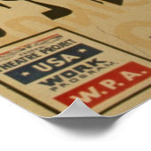 Poster Yiddish Anti Play Vintage 1939 WPA (Coin)