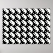 Poster Yin et Yang Motif (Devant)