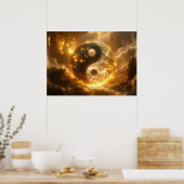 Poster YIN ET YANG - Yijing - (Cuisine)