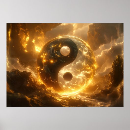 Poster YIN ET YANG - Yijing - (Devant)