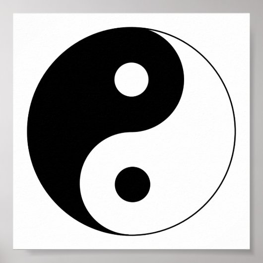 Poster Yin Yang (Devant)