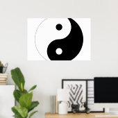 Poster Yin Yang (Bureau à domicile)