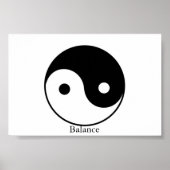 Poster Yin-Yang (Devant)