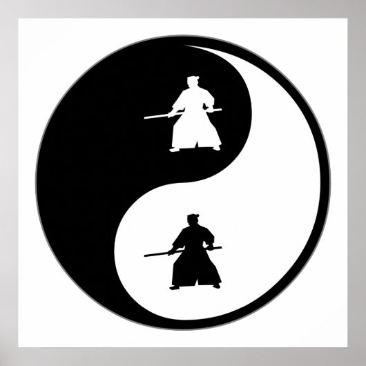 Poster Yin Yang Aikido (Devant)