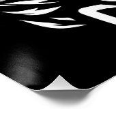 Poster Yin Yang Alpha Gamer Loup (Coin)