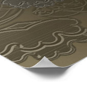 Poster Yin Yang avec l'arbre de vie par Amelia Carrie dan (Coin)