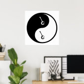 Poster Yin Yang Banjo (Bureau à domicile)