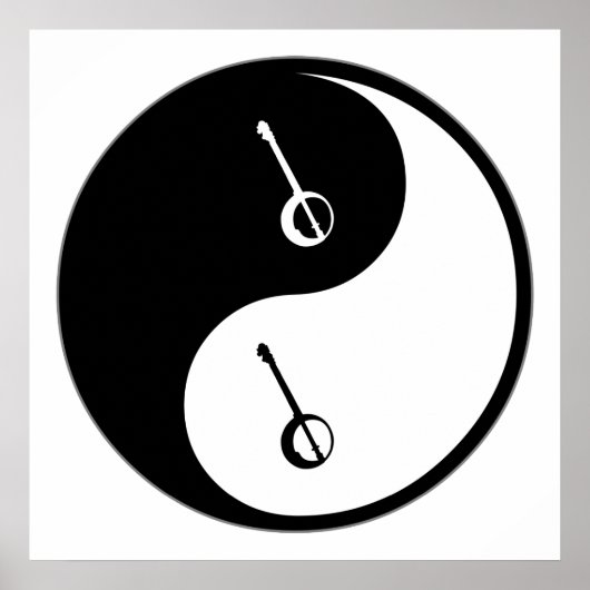 Poster Yin Yang Banjo (Devant)