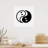 Poster Yin Yang Fantôme (Cuisine)