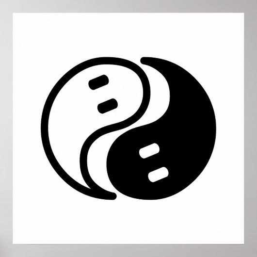 Poster Yin Yang Fantôme (Devant)