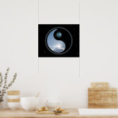 Poster Yin Yang Moon Sun (Cuisine)